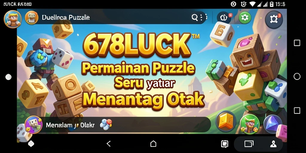 Tampilan gameplay 678LUCK yang menantang dan seru.