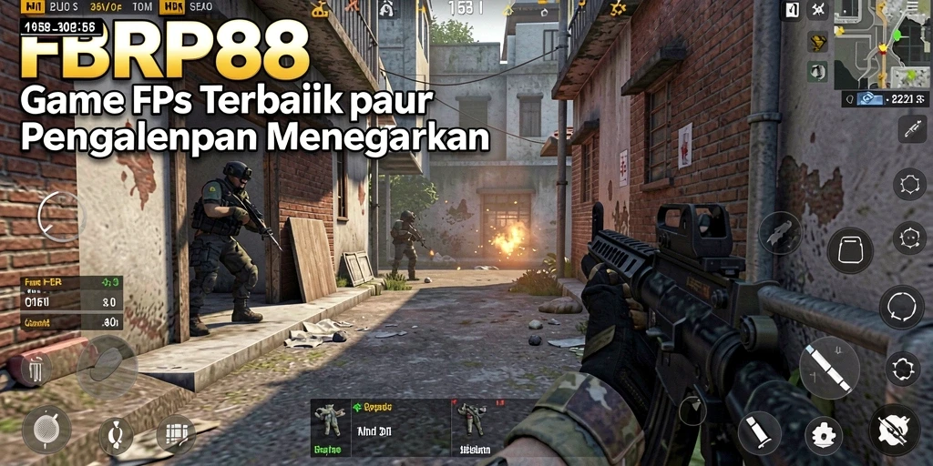 Tangkap momen aksi menegangkan dalam gameplay FBRP88.