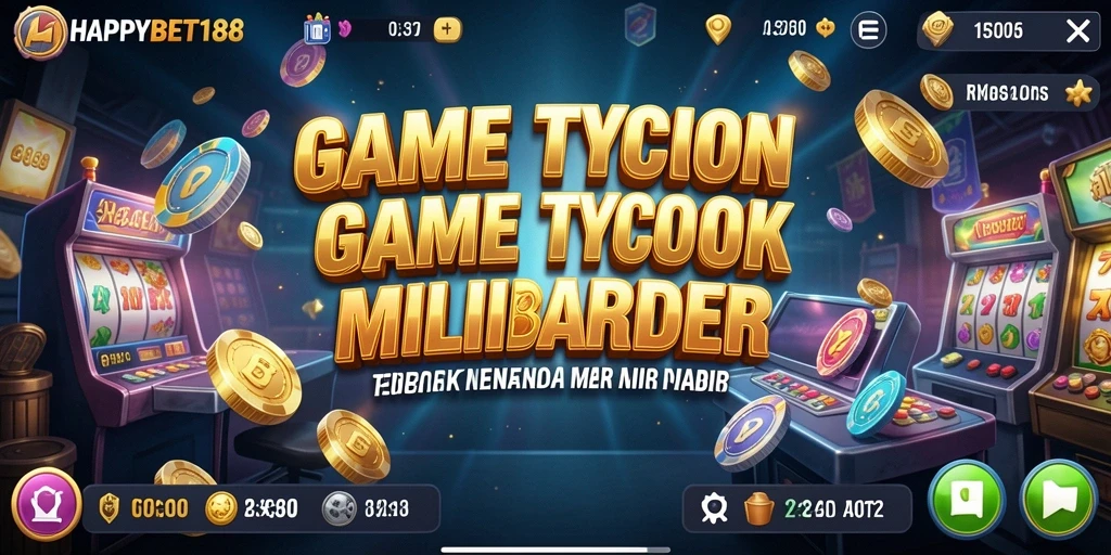 Tangkapan layar gameplay <strong>HAPPYBET188</strong> yang menampilkan pengelolaan bisnis yang seru.