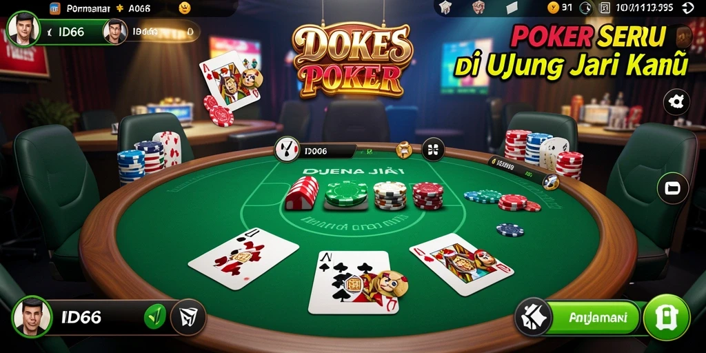 Tampilan utama gameplay ID66 yang menarik dan seru.